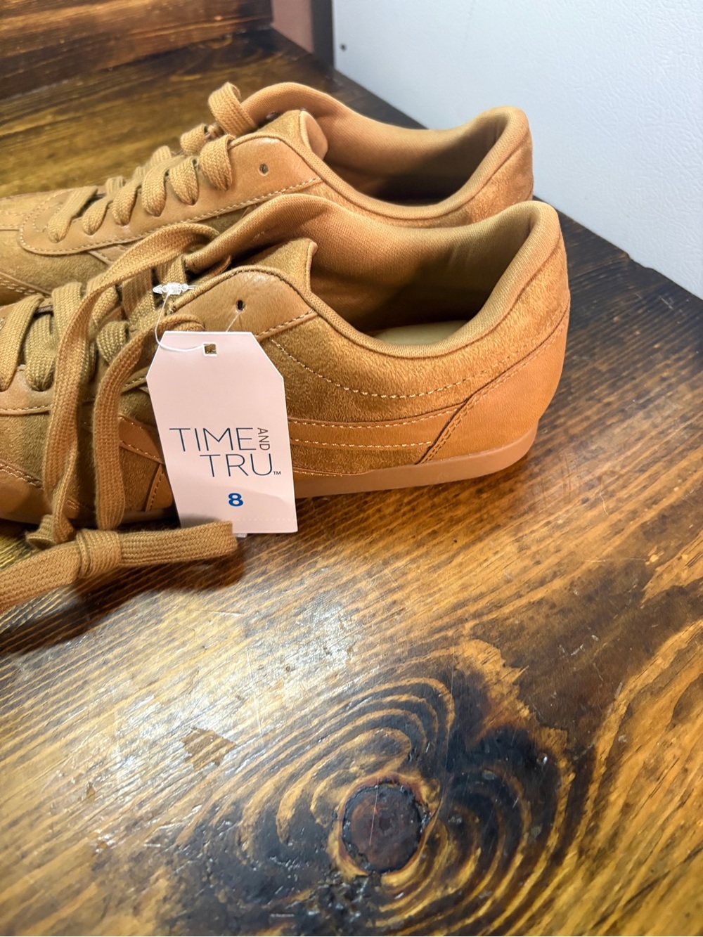 Time and tru brown sneakers size 8 - Picture 4 of 7